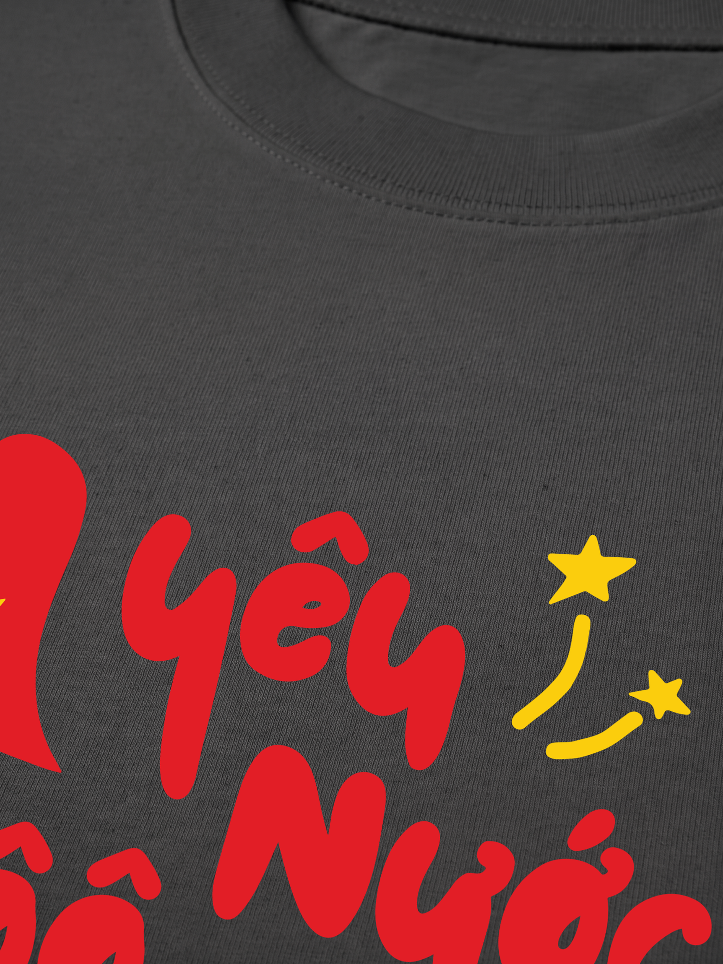Áo Thun Relaxed Fit Yêu Nước Vô Cùng