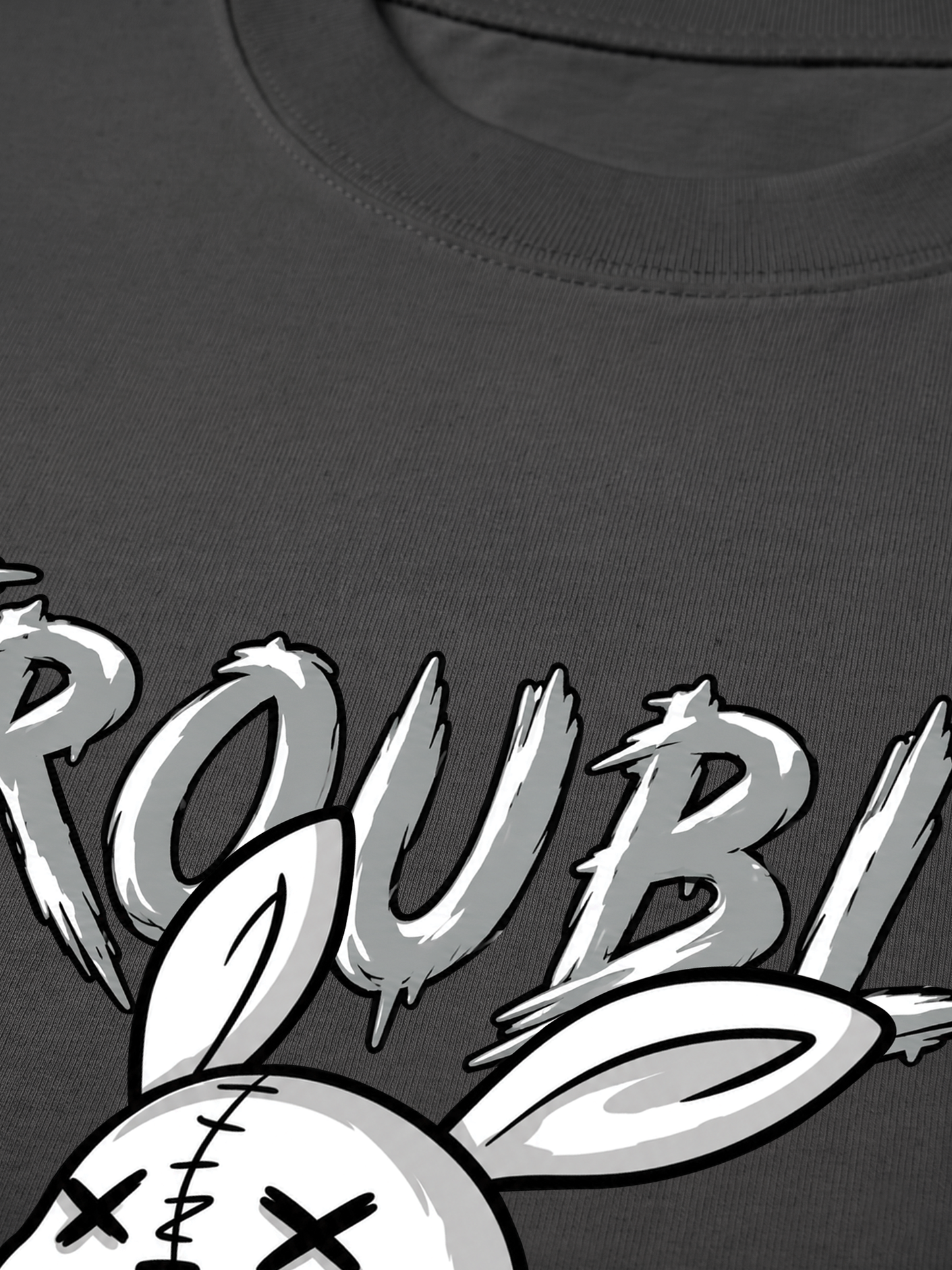 Áo Thun Relaxed Fit Trouble
