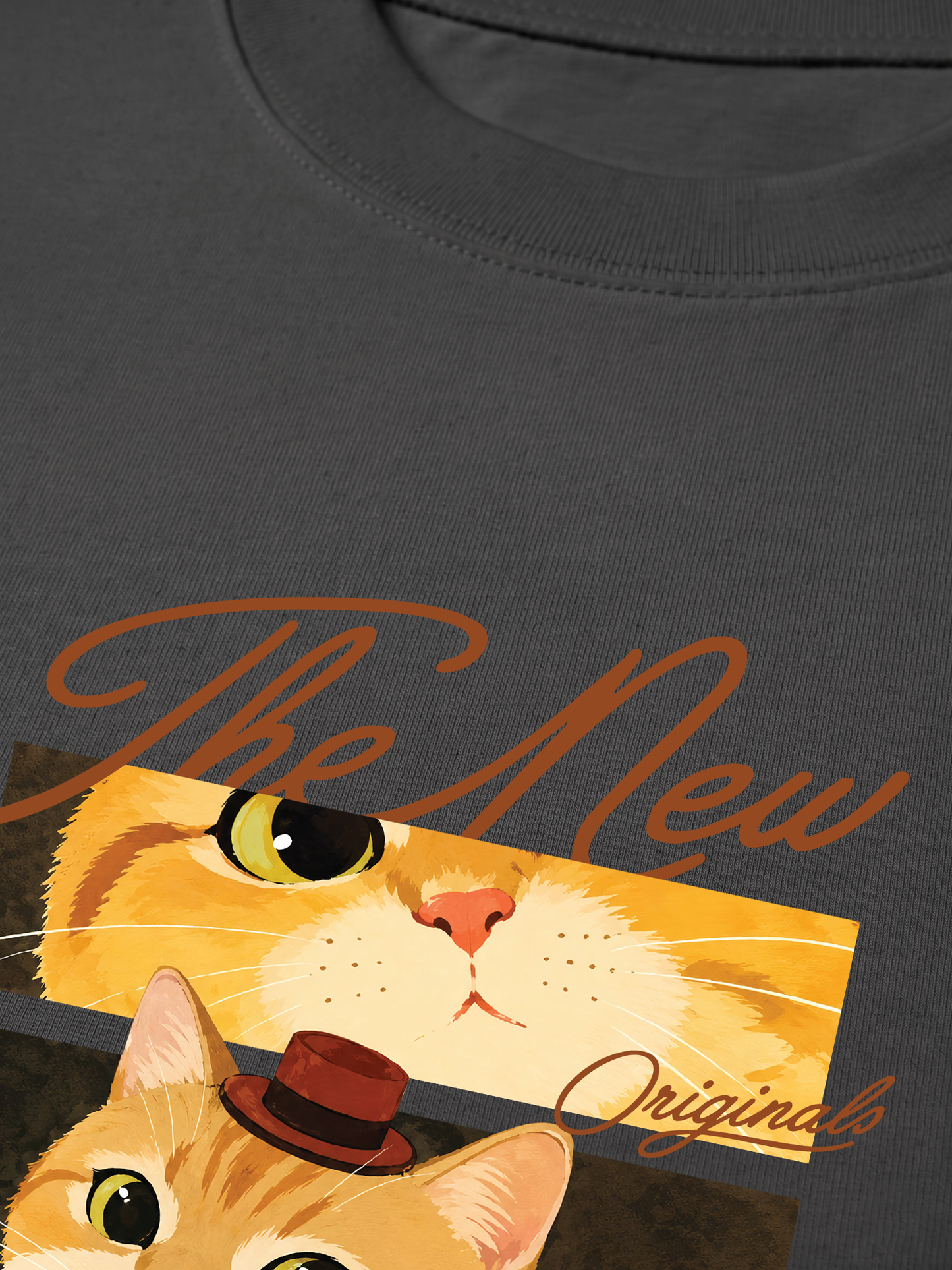 Áo Thun Relaxed Fit Fragments of Curiosity Meow