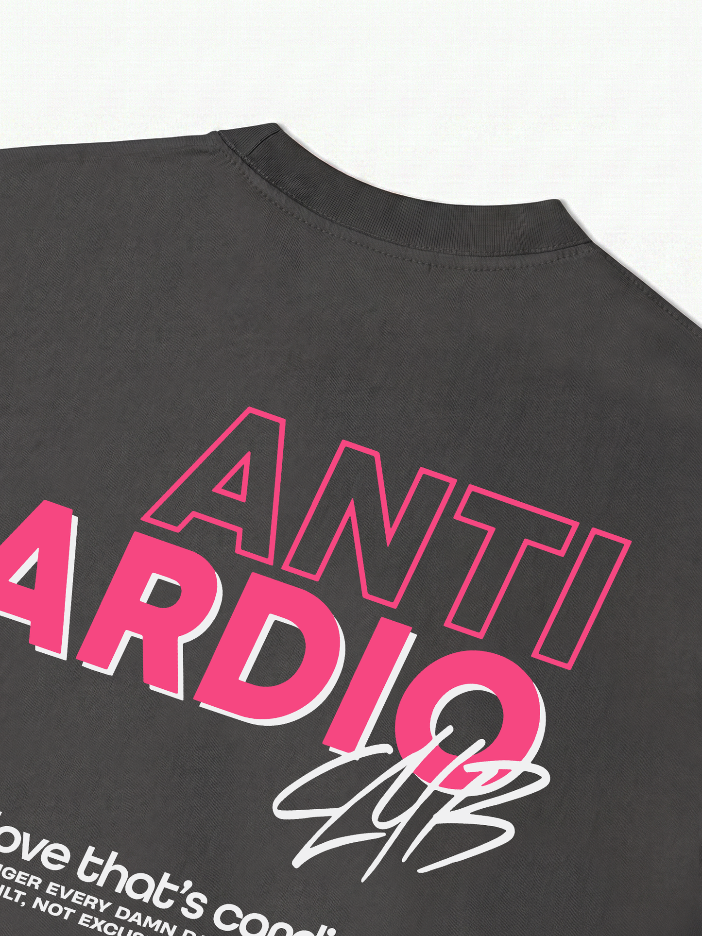 Áo Thun Relaxed Fit Anti Cardio Club