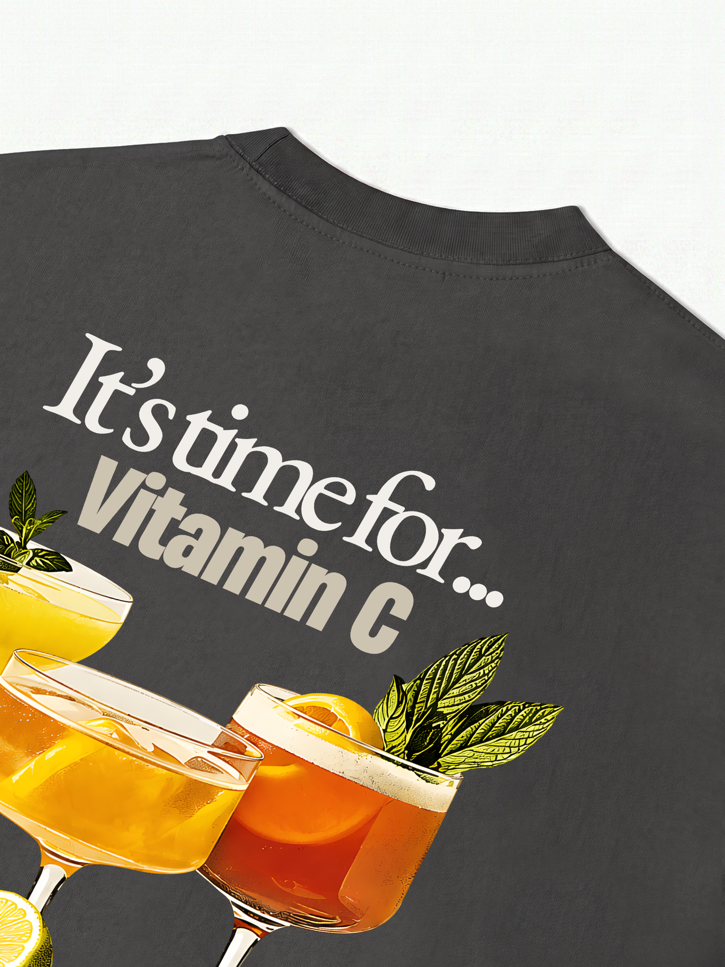 Áo Thun Relaxed Fit It Time For Vitamin C
