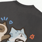Áo Thun Relaxed Fit Angry Luv Cat Couple