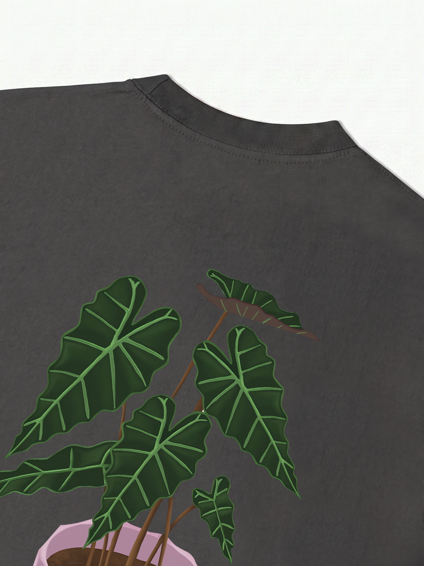 Áo Thun Relaxed Fit Tropical Alocasia