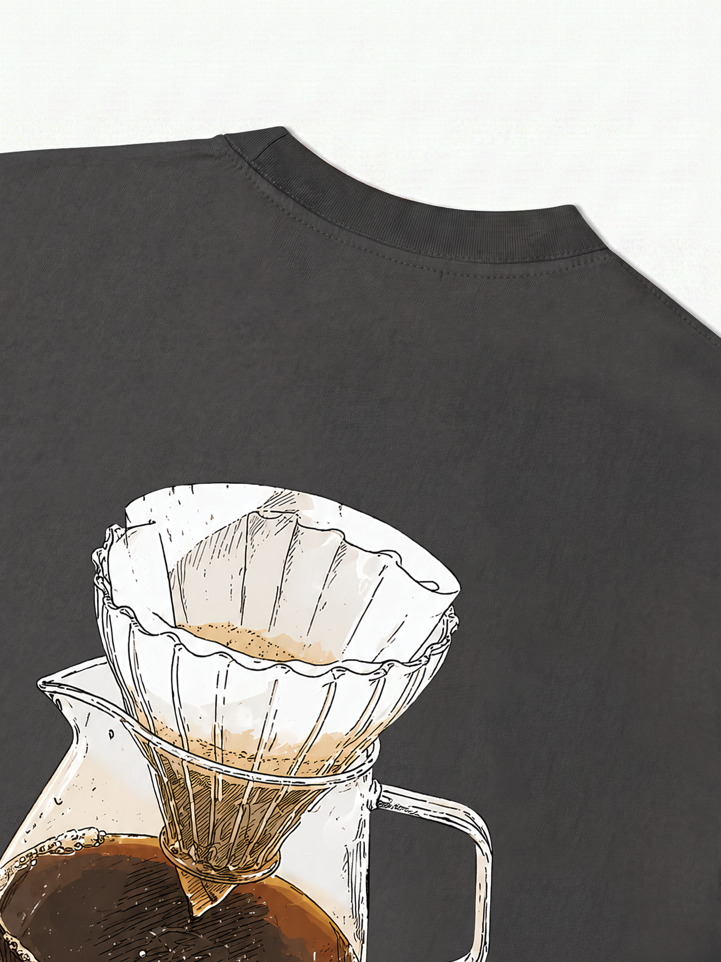 Áo Thun Relaxed Fit Brewing Coffee