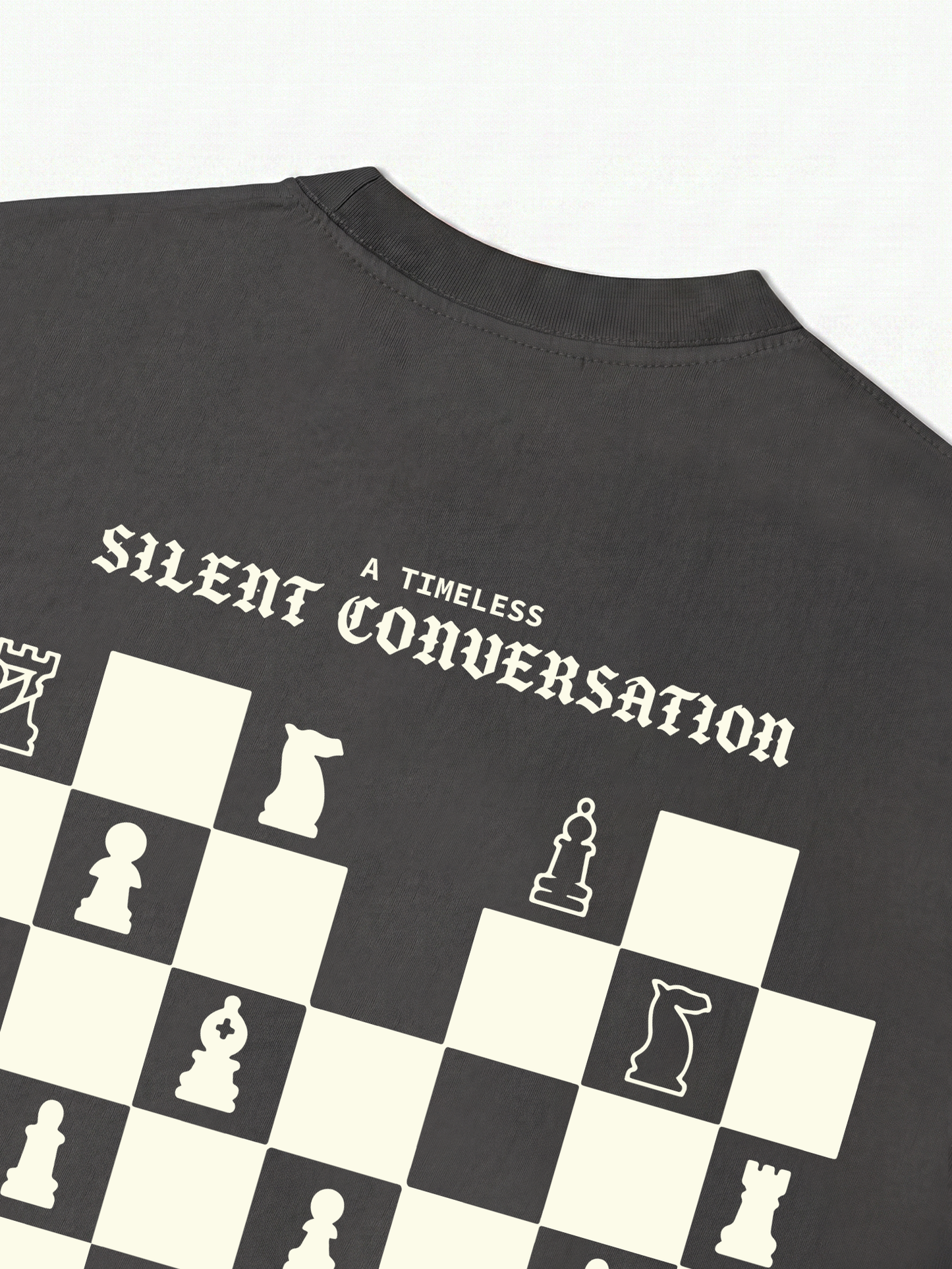 Áo Thun Relaxed Fit Slient Conversation