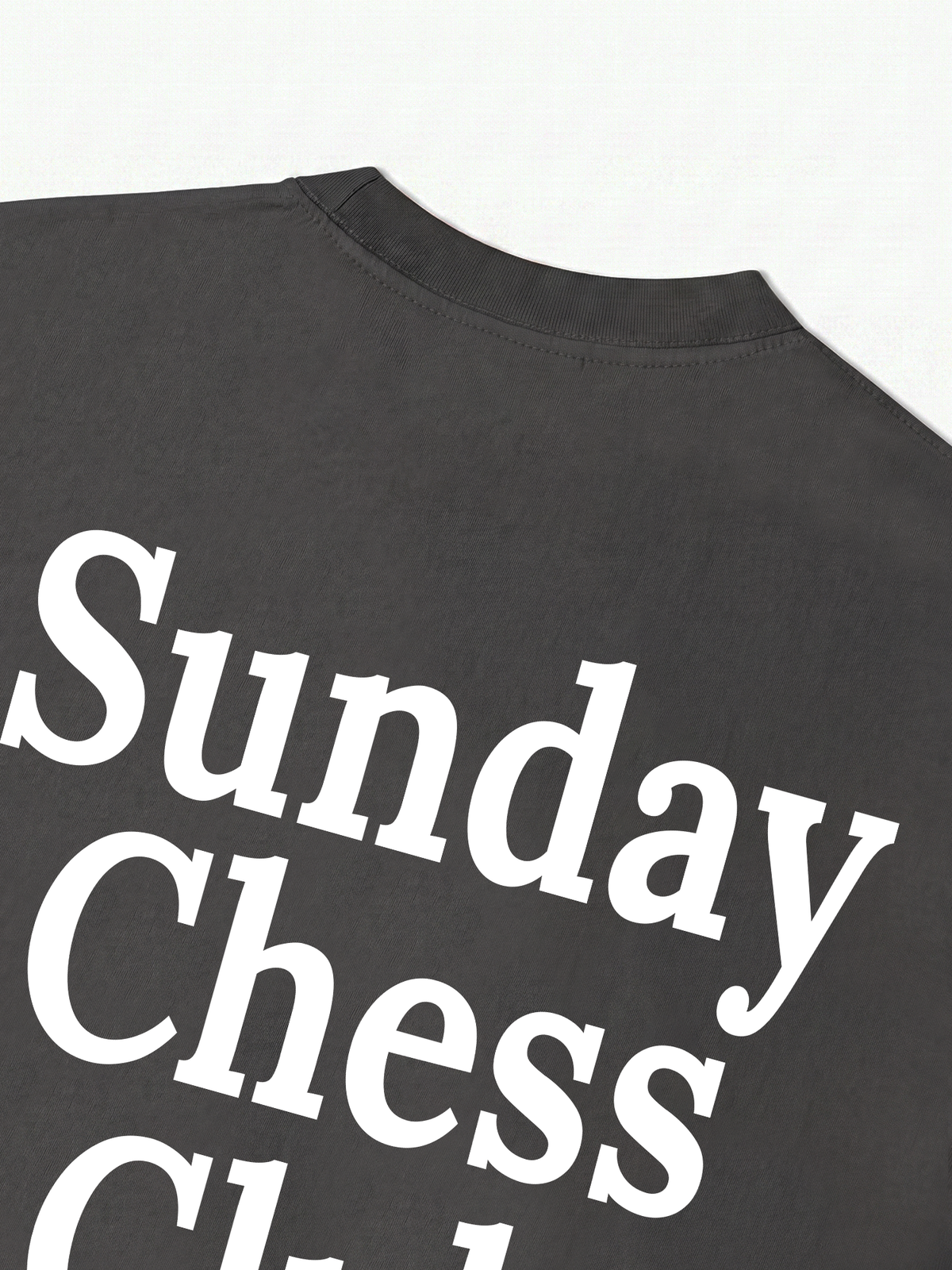 Áo Thun Relaxed Fit Sunday Chess Club