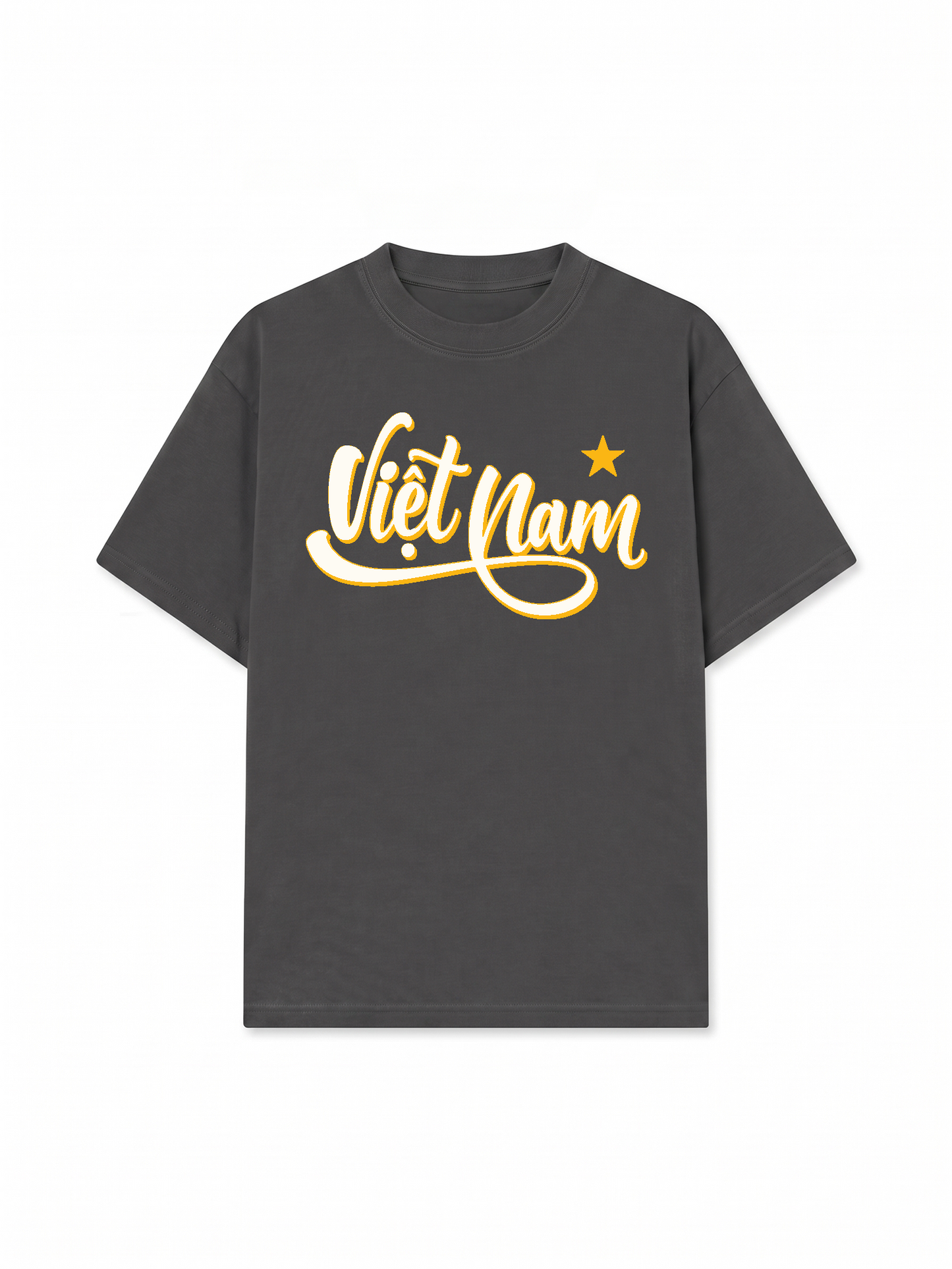 Áo Thun Relaxed Fit Việt Nam Độc Lập Tự Do Hạnh Phúc