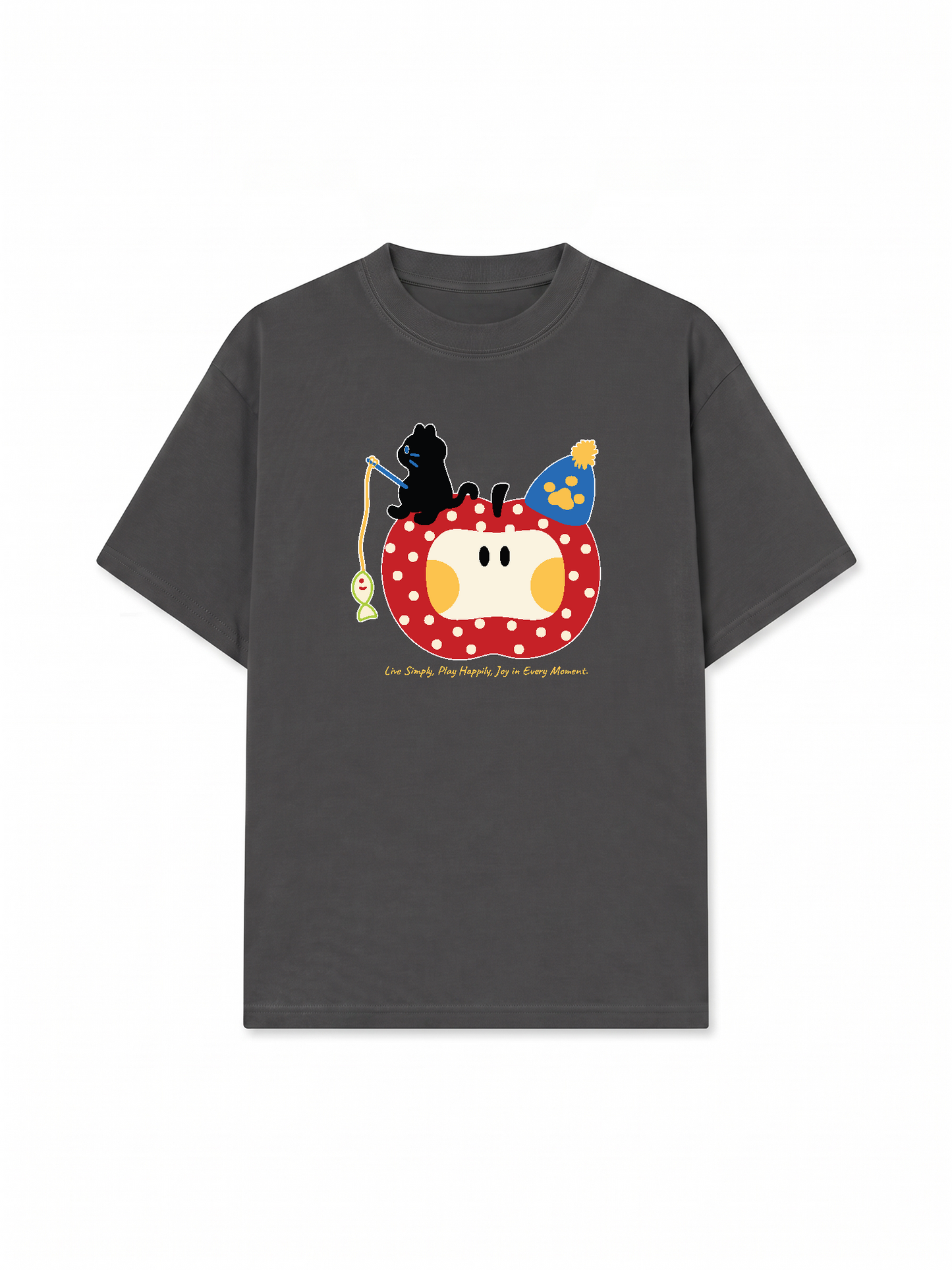 Áo Thun Relaxed Fit Le Petit Pêcheur Meow