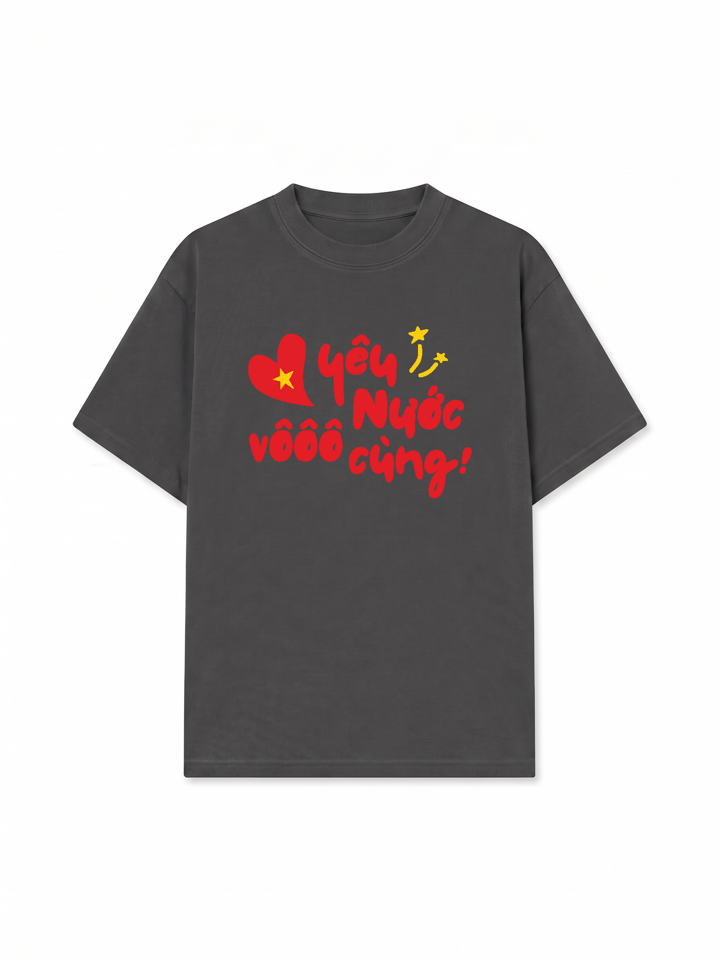 Áo Thun Relaxed Fit Yêu Nước Vô Cùng
