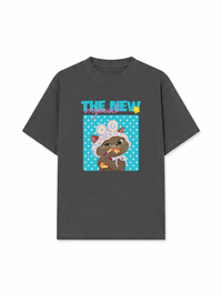 Áo Thun Relaxed Fit Little Mischief Meow