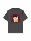 Áo Thun Relaxed Fit Red Fish Meow