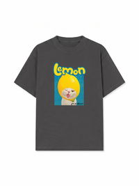 Áo Thun Relaxed Fit Lemon Meow