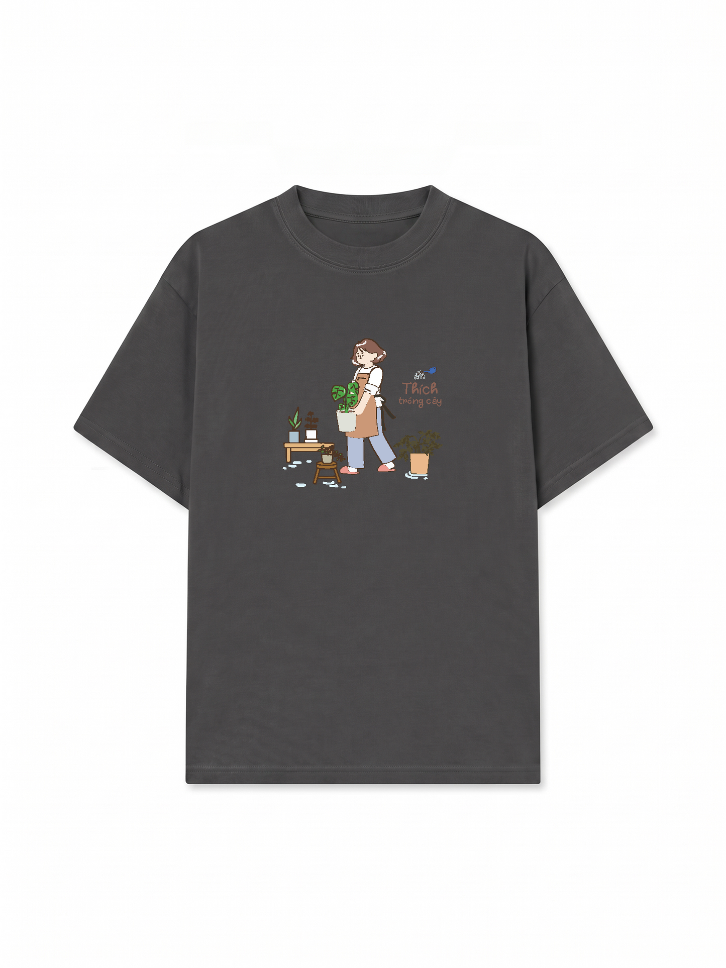 Áo Thun Relaxed Fit Thích Trồng Cây
