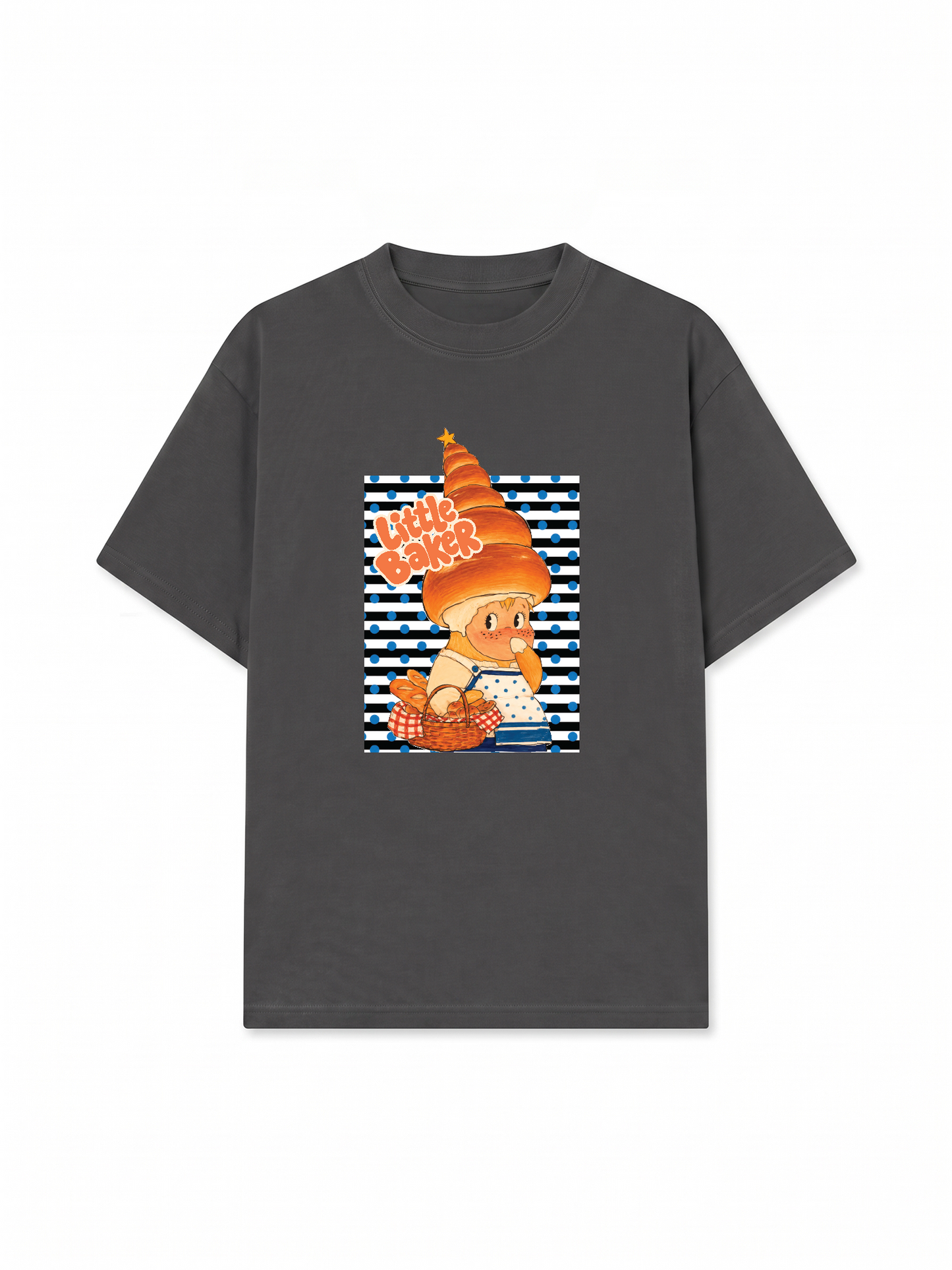 Áo Thun Relaxed Fit Little Baker