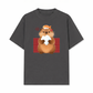 Áo Thun Relaxed Fit Animal Mood Bubble Beaver