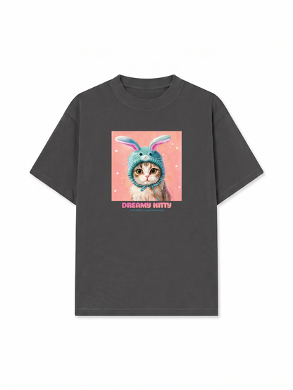 Áo Thun Relaxed Fit Dream Kitty