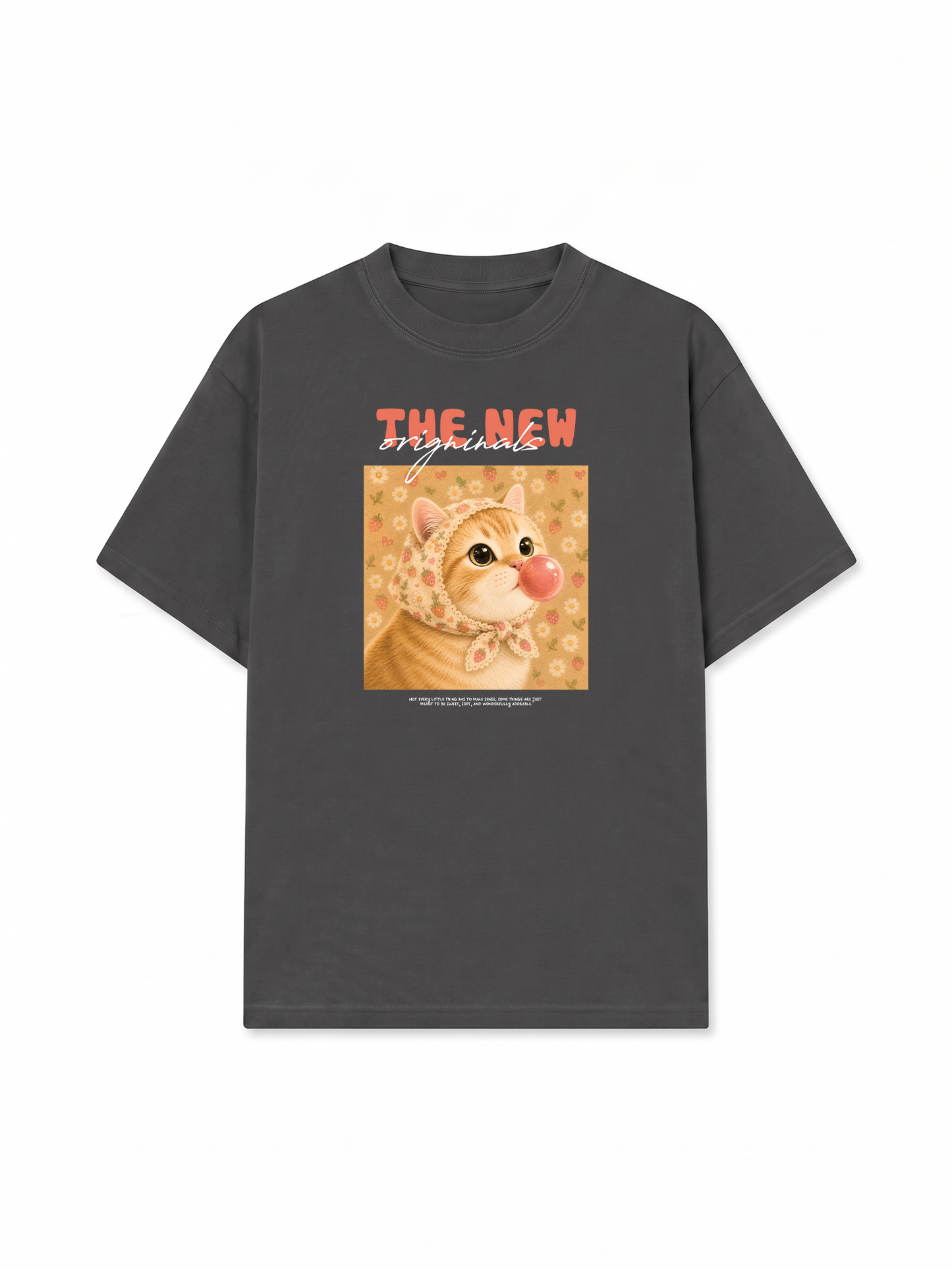 Áo Thun Relaxed Fit Honey Bubble Meow