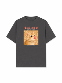 Áo Thun Relaxed Fit Honey Bubble Meow