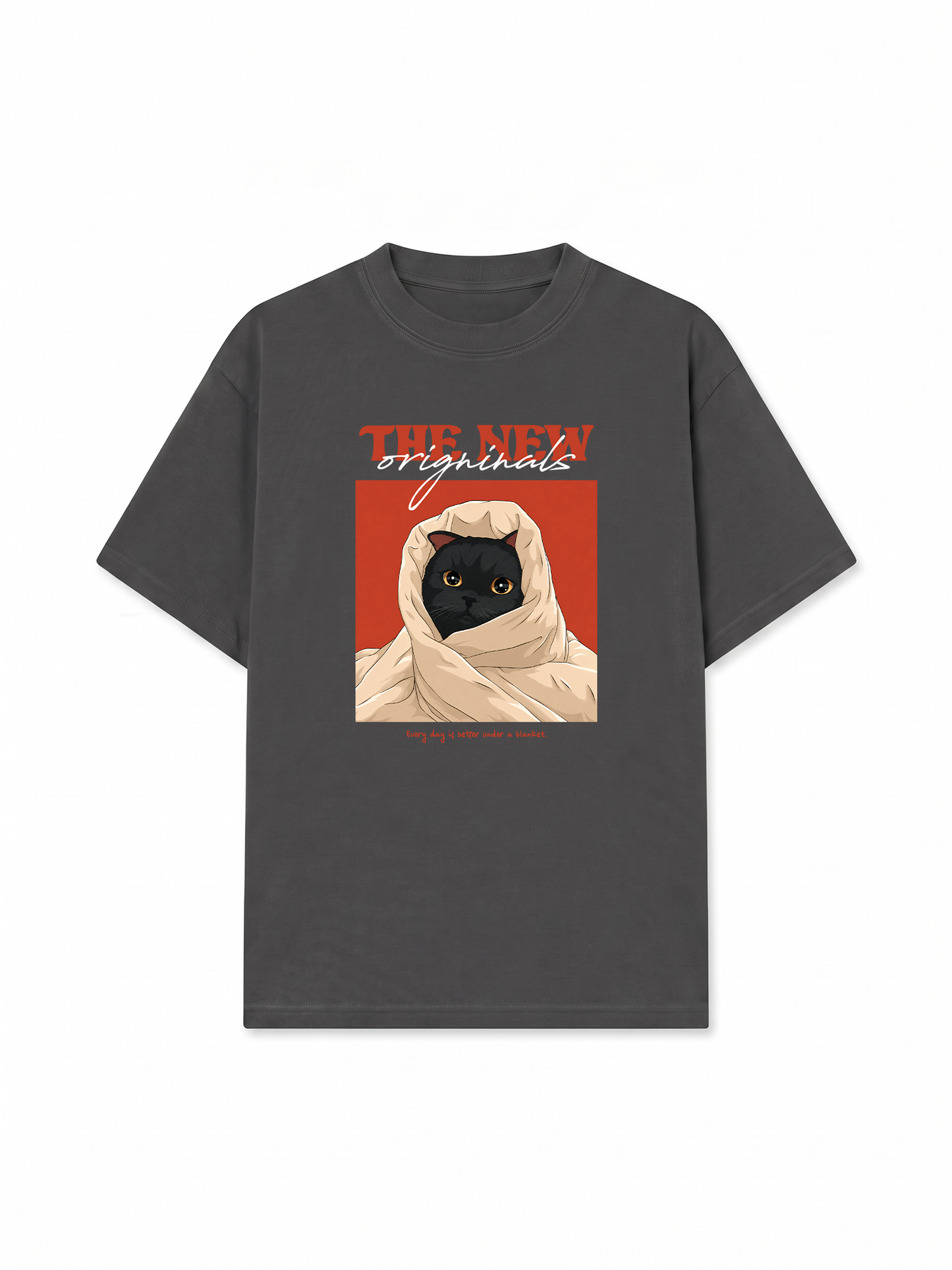 Áo Thun Relaxed Fit Soft Eclipse Meow