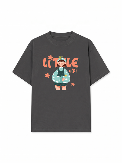Áo Thun Relaxed Fit Little Cloud Girl