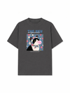Áo Thun Relaxed Fit Pink Bubble Meow