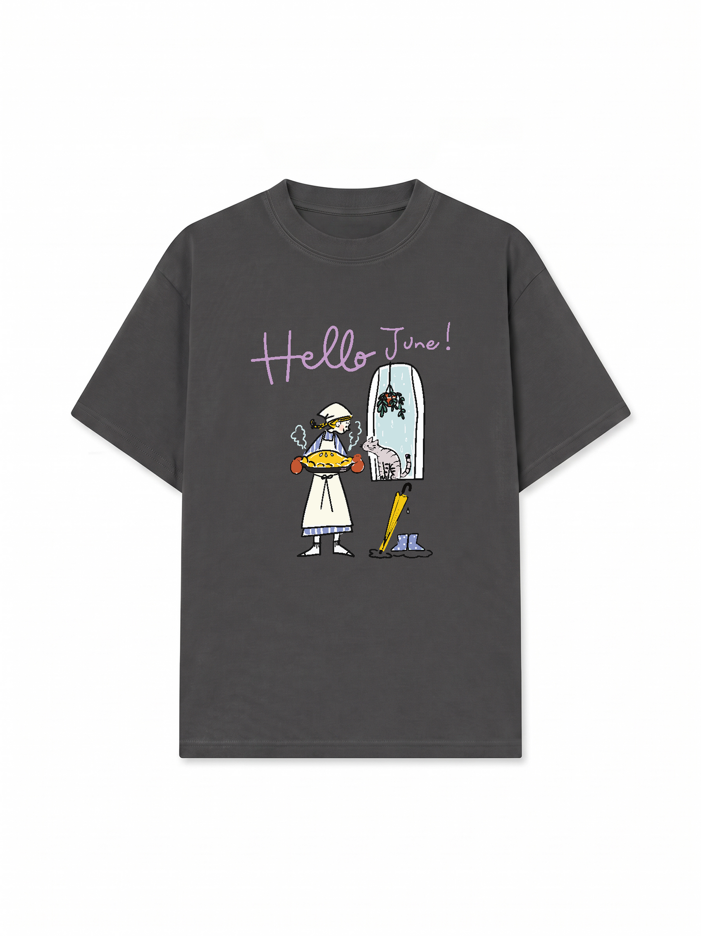 Áo Thun Relaxed Fit Hello June