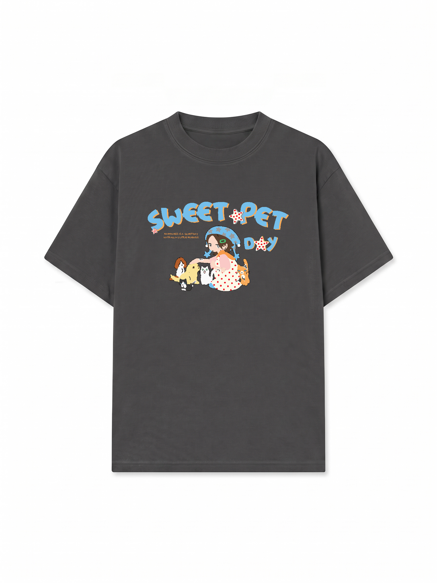 Áo Thun Relaxed Fit Sweet Pet Day