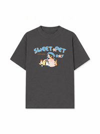 Áo Thun Relaxed Fit Sweet Pet Day
