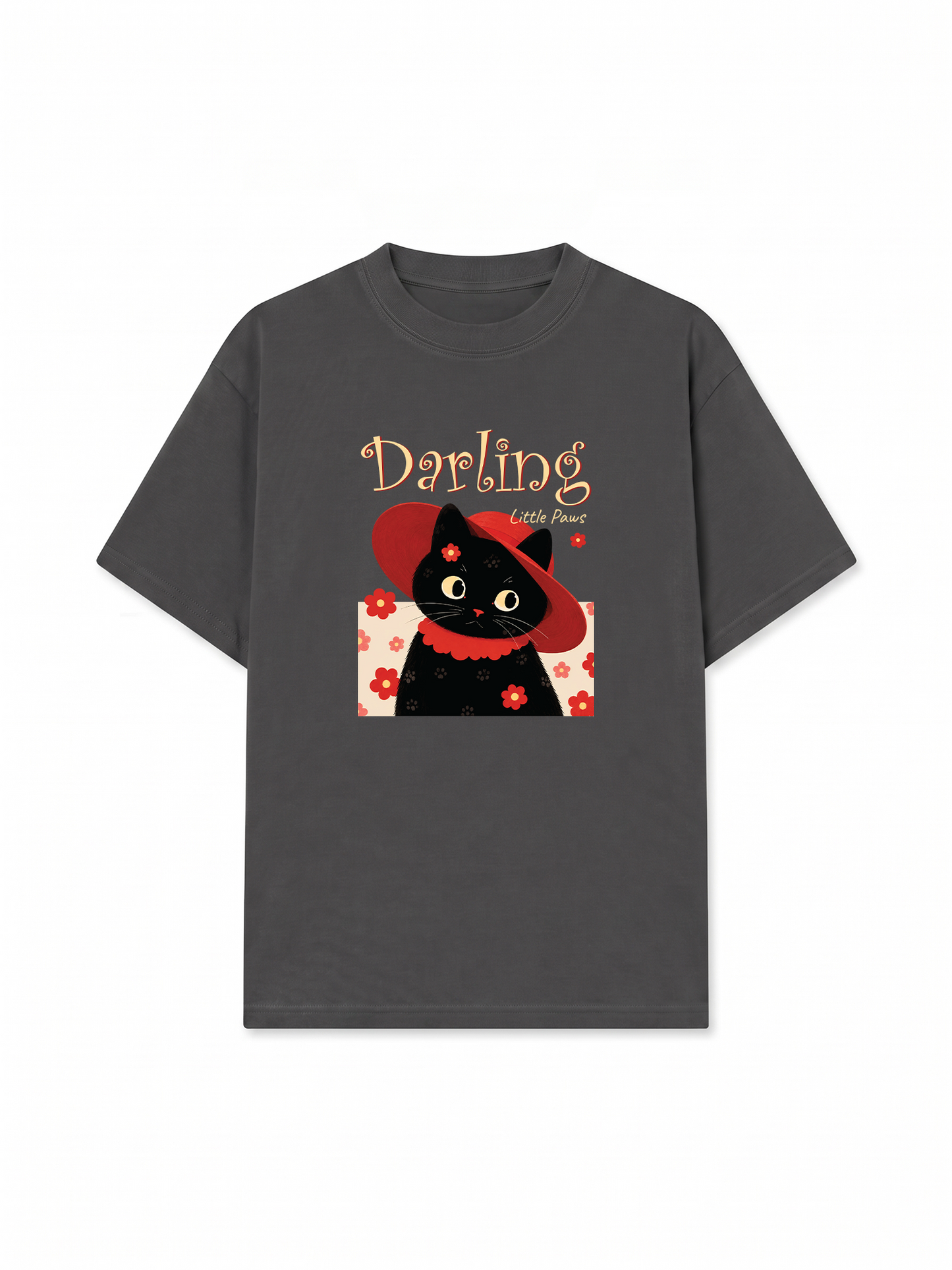 Áo Thun Relaxed Fit Darling Little Paws