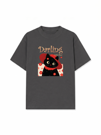 Áo Thun Relaxed Fit Darling Little Paws
