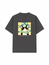 Áo Thun Relaxed Fit Lemon Reverie Meow