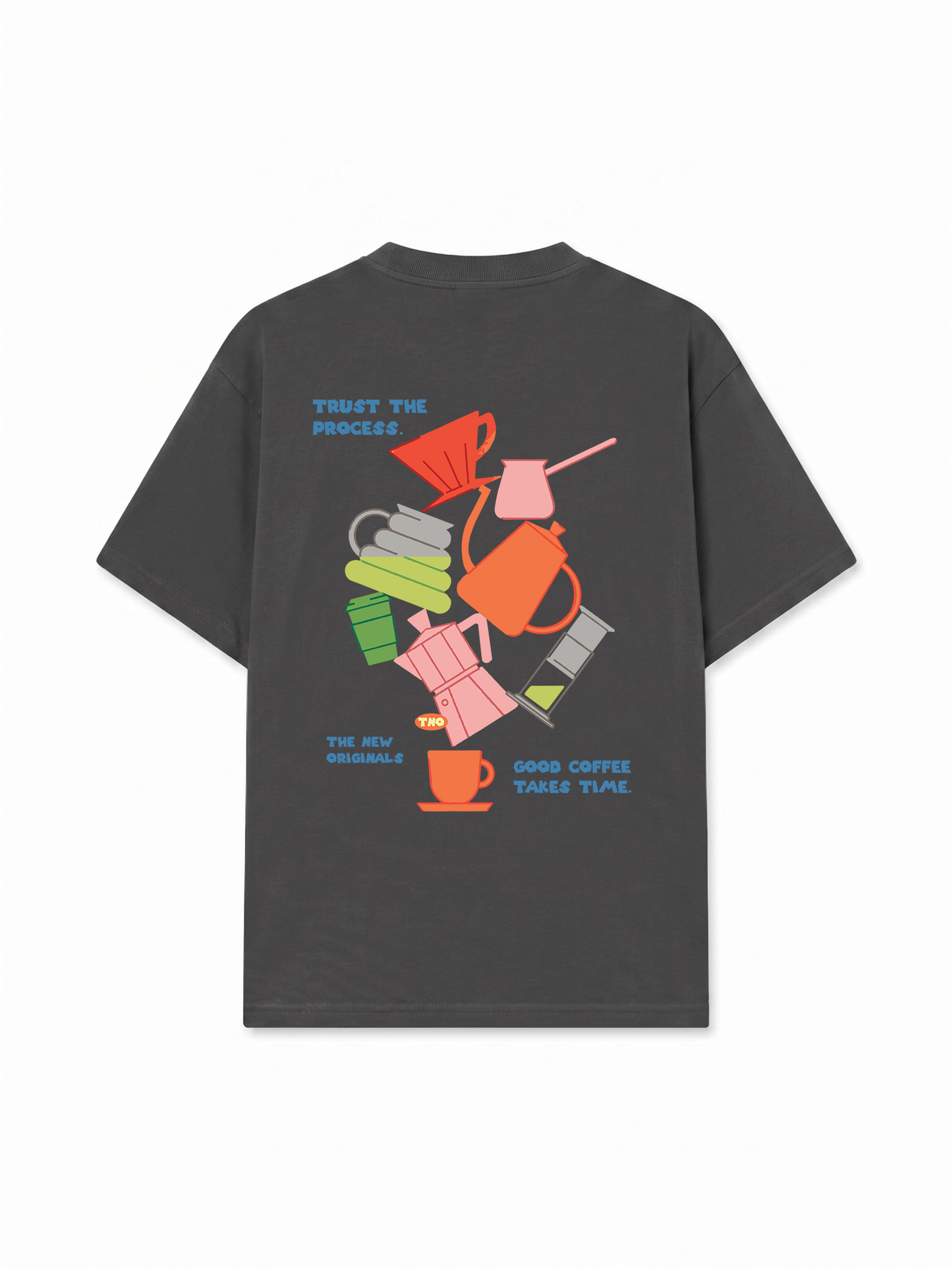 Áo Thun Relaxed Fit Good Coffee Take Time
