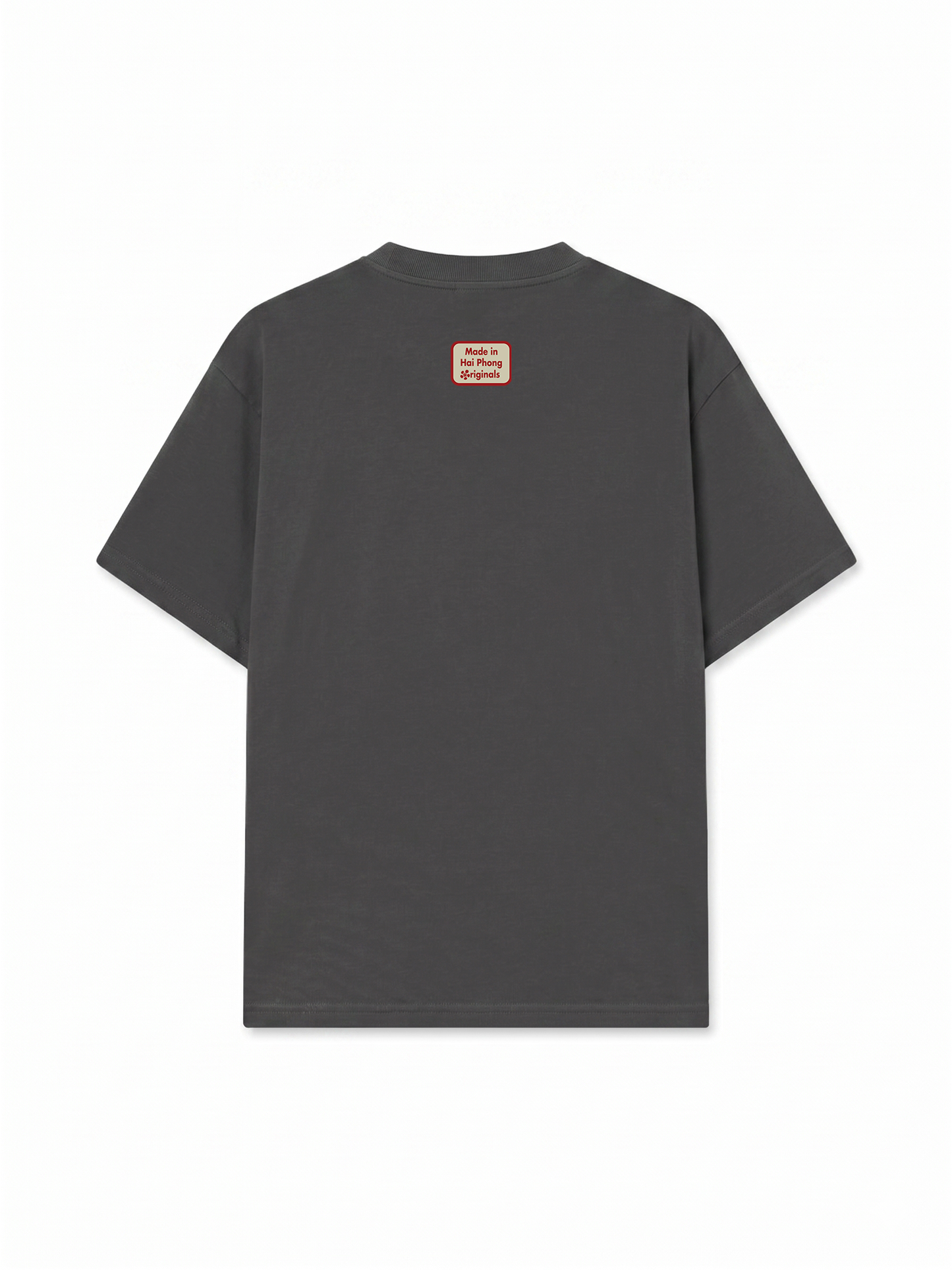 Áo Thun Relaxed Fit Check Người Hải Phòng Chuất