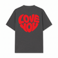 Áo Thun Relaxed Fit Love You Typography