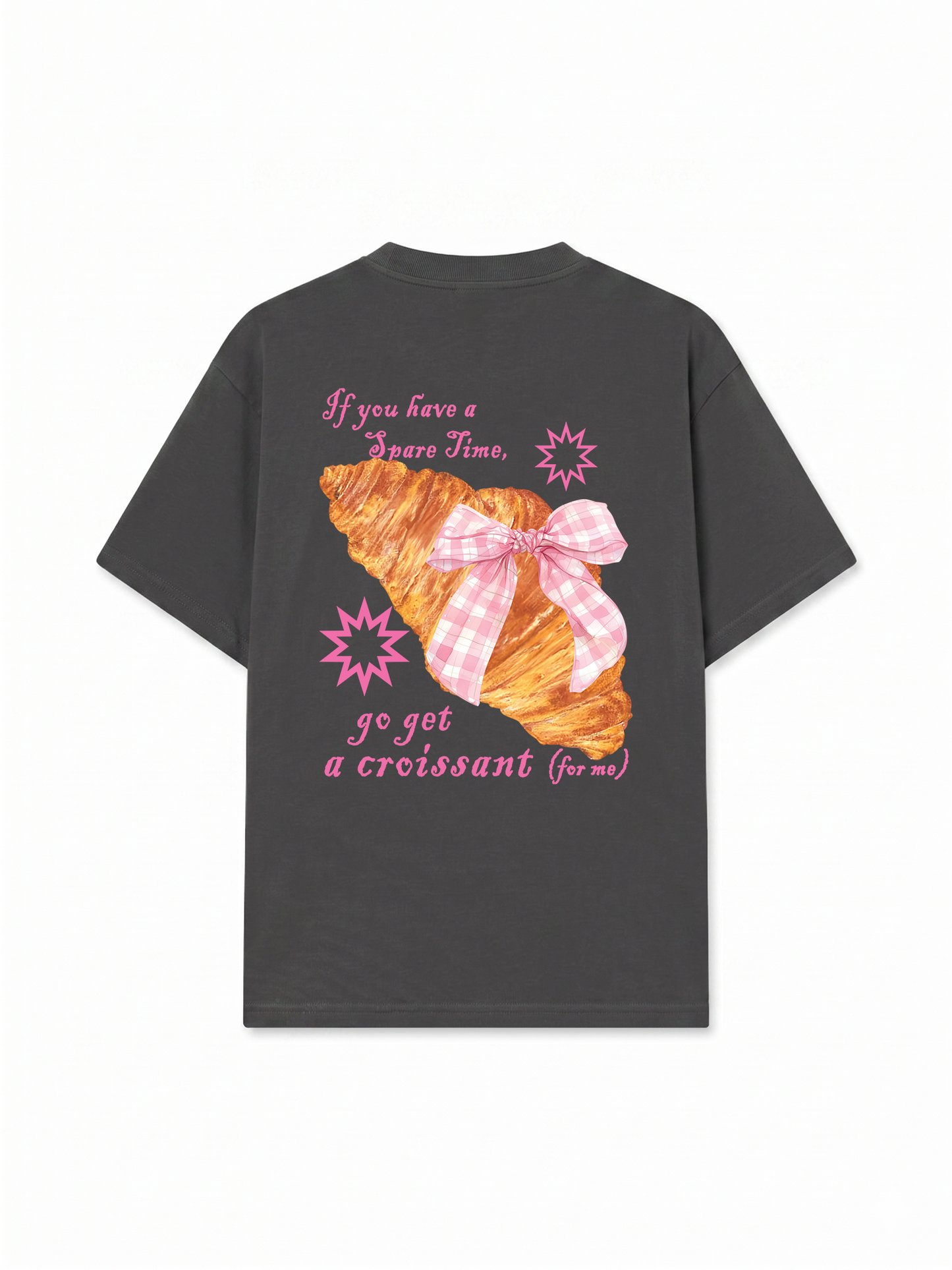 Áo Thun Relaxed Fit Go Get A Croissant