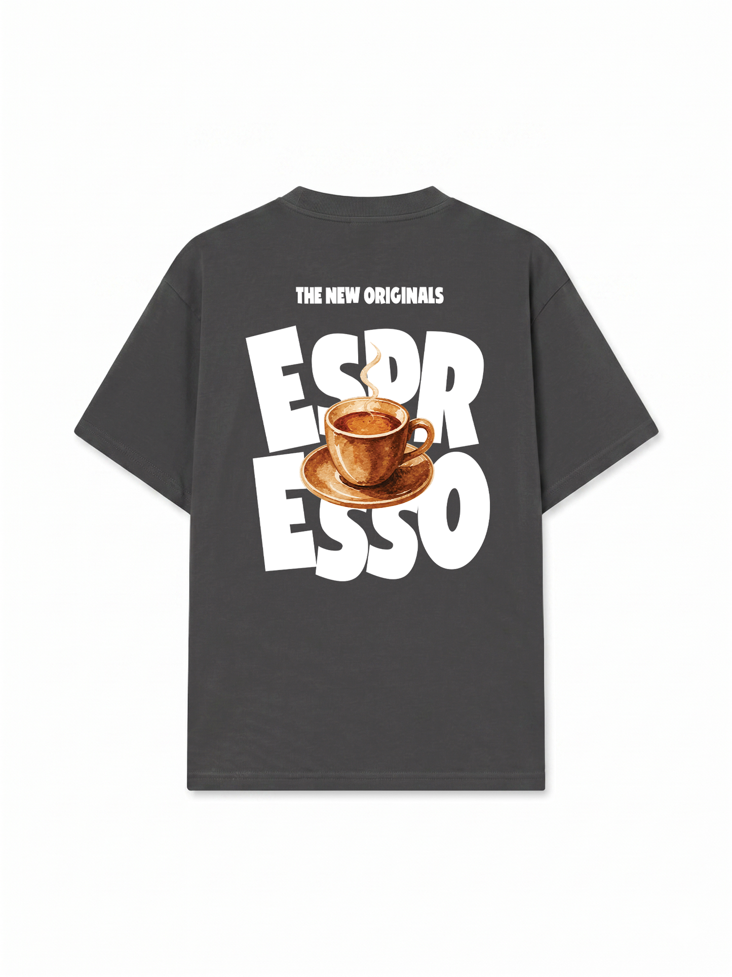 Áo Thun Relaxed Fit Espresso