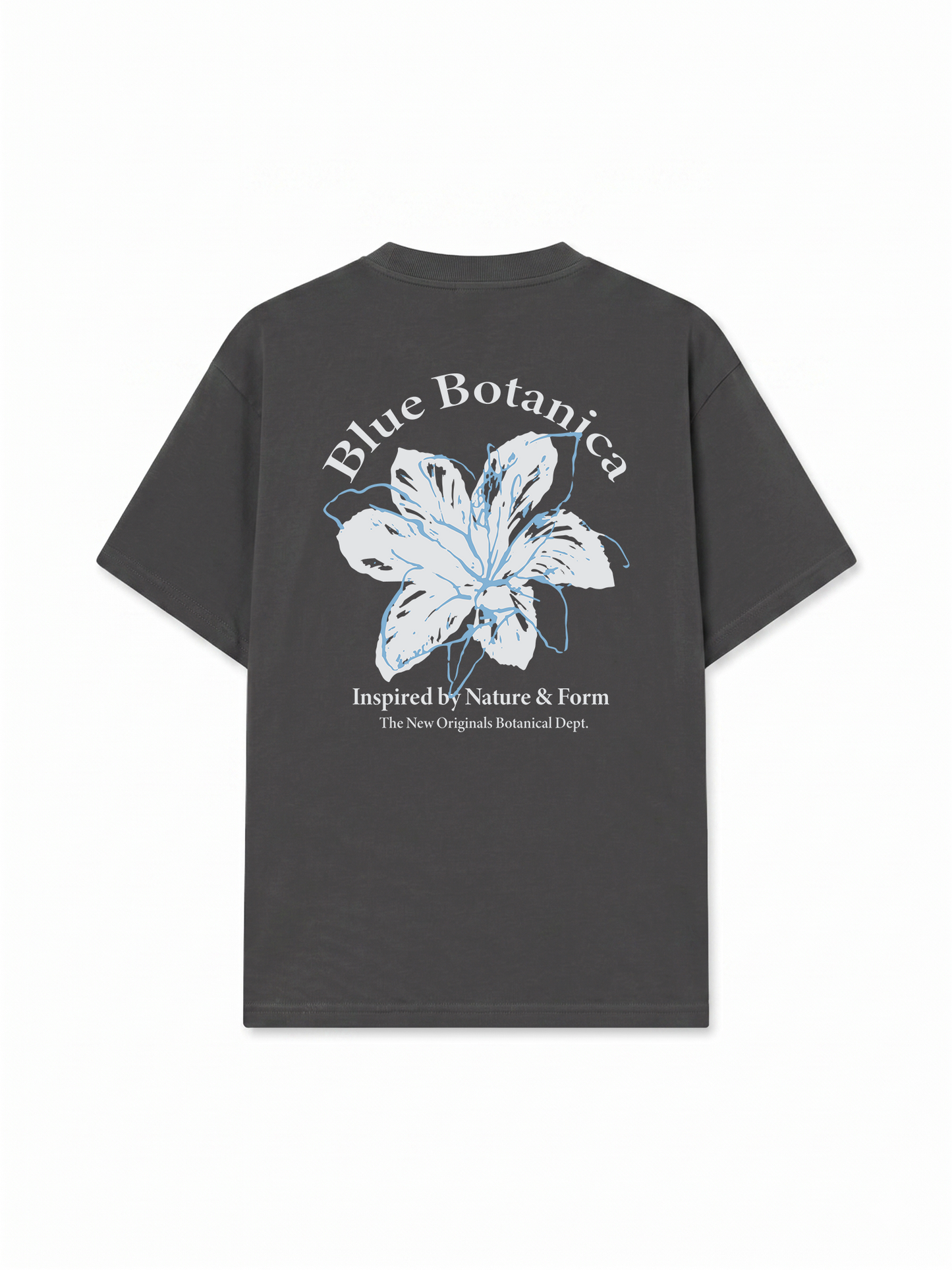 Áo Thun Relaxed Fit Blue Botanica