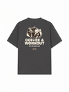 Áo Thun Relaxed Fit Coffee & Workout
