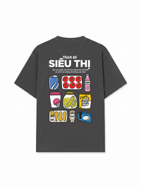 Áo Thun Relaxed Fit Thích Đi Siêu Thị