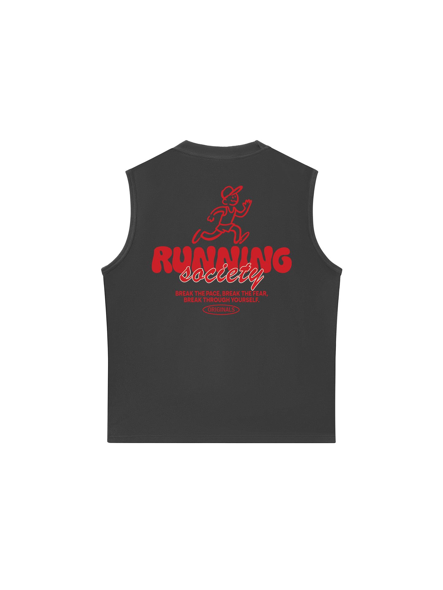 Áo Ba Lỗ Relaxed Fit Running Society