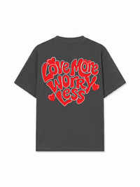 Áo Thun Relaxed Fit Love More Worry Less