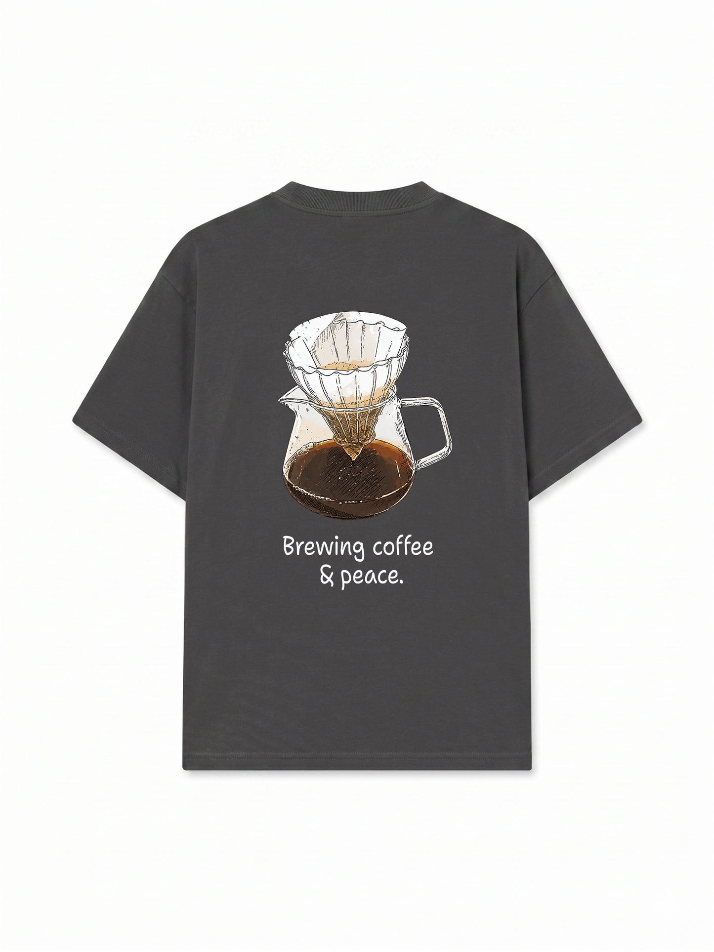 Áo Thun Relaxed Fit Brewing Coffee