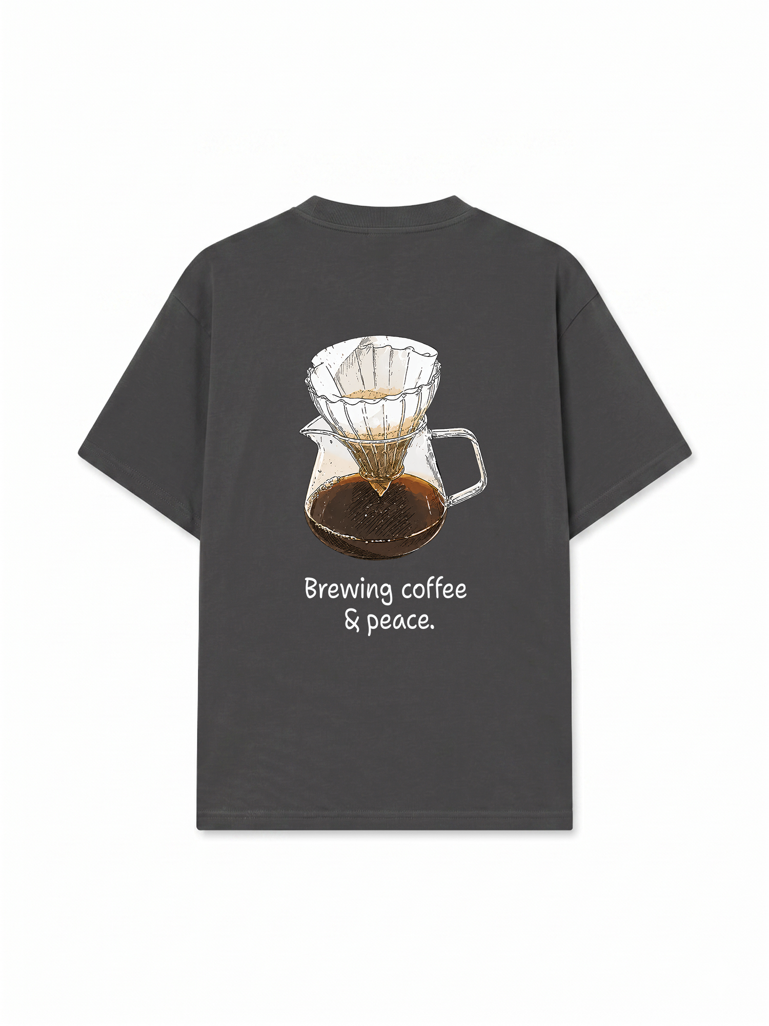 Áo Thun Relaxed Fit Brewing Coffee