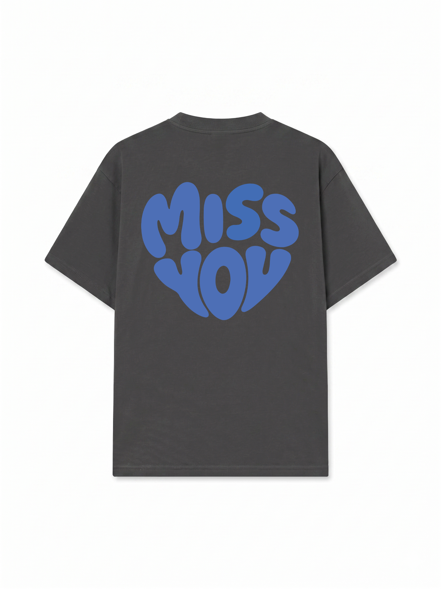 Áo Thun Relaxed Fit Miss You Typography