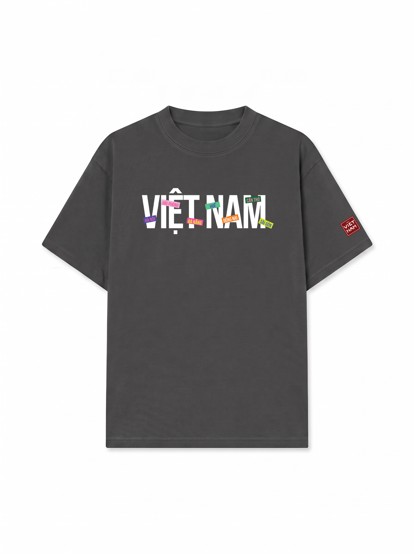 Áo Thun Relaxed Fit Việt Nam 7 Tỉnh Thành
