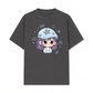 Áo Thun Relaxed Fit Beret Hat Girl