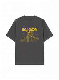 Áo Thun Relaxed Fit Chợ Bến Thành Sài Gòn