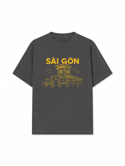 Áo Thun Relaxed Fit Chợ Bến Thành Sài Gòn