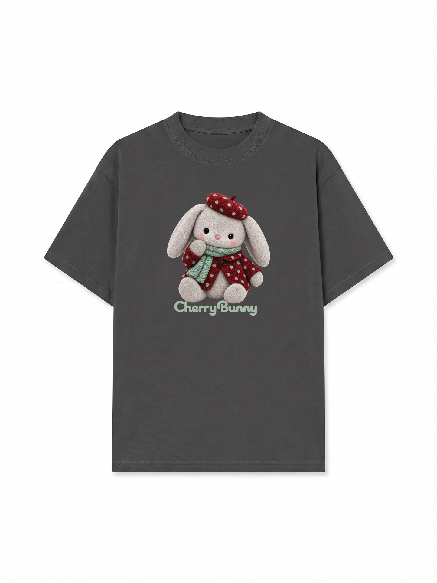 Áo Thun Relaxed Fit Cherry Bunny