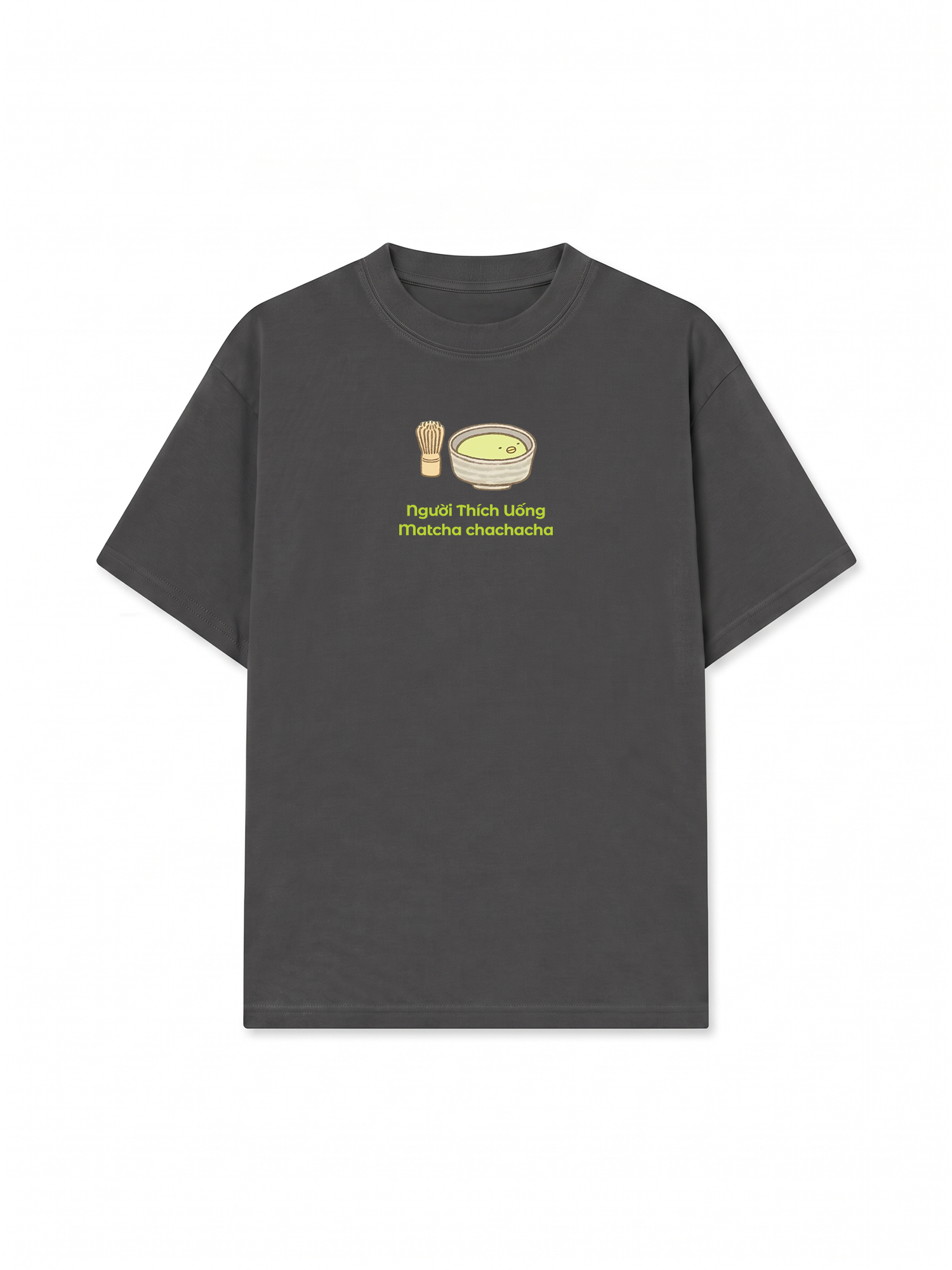 Áo Thun Relaxed Fit Người Thích Uống Matcha
